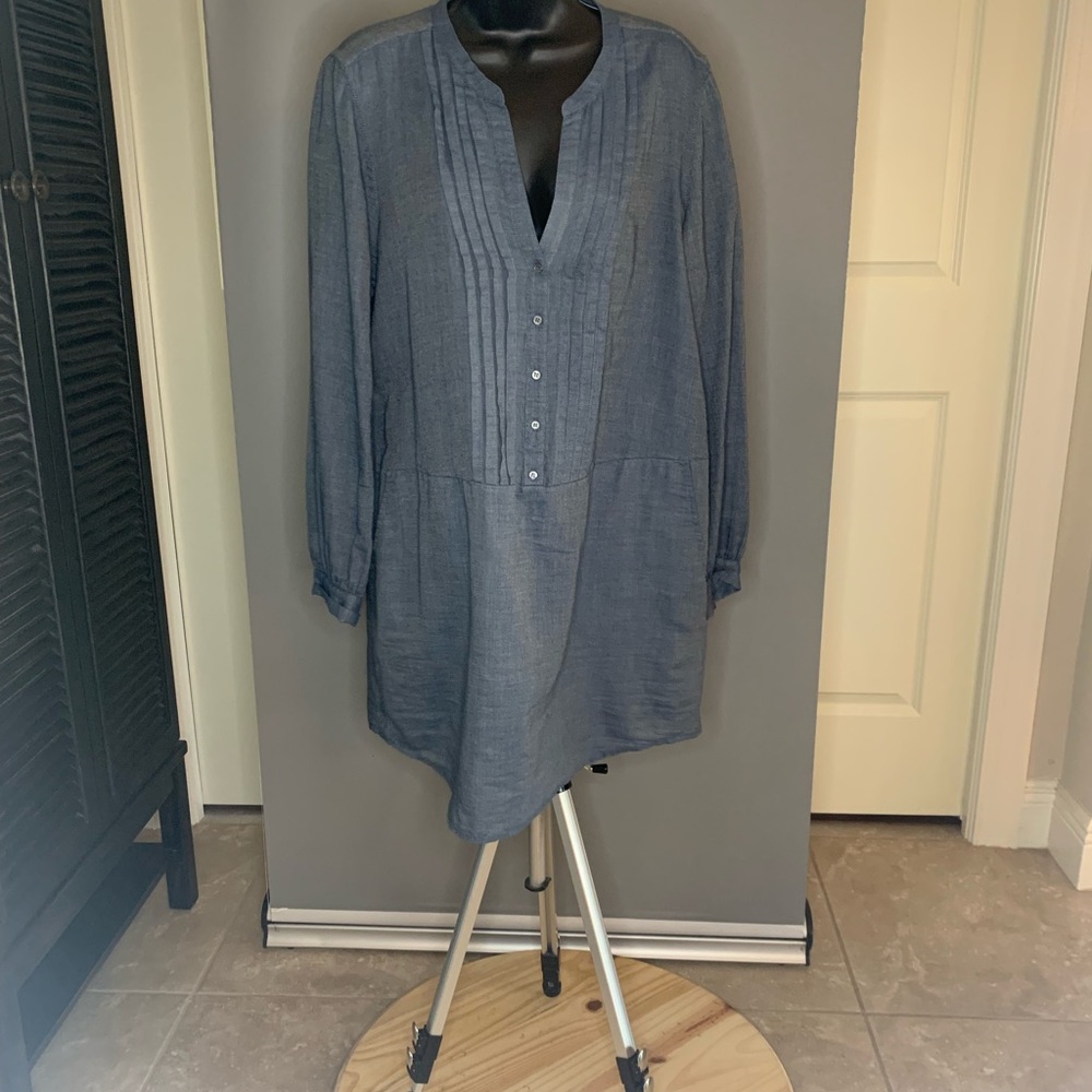 Denim Popover Dress